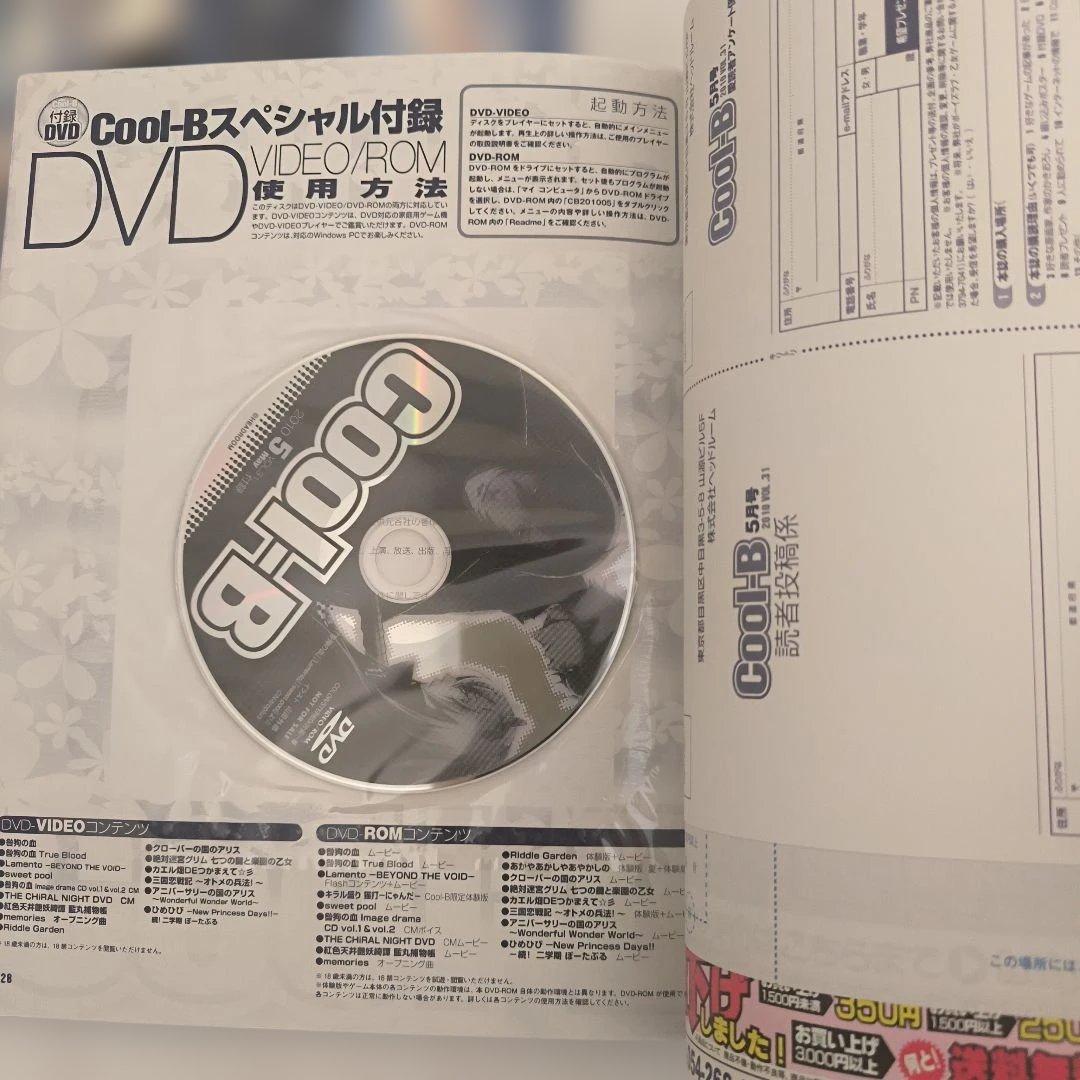 Angel's Feather，B's-LOG，Cool-B　コレクション