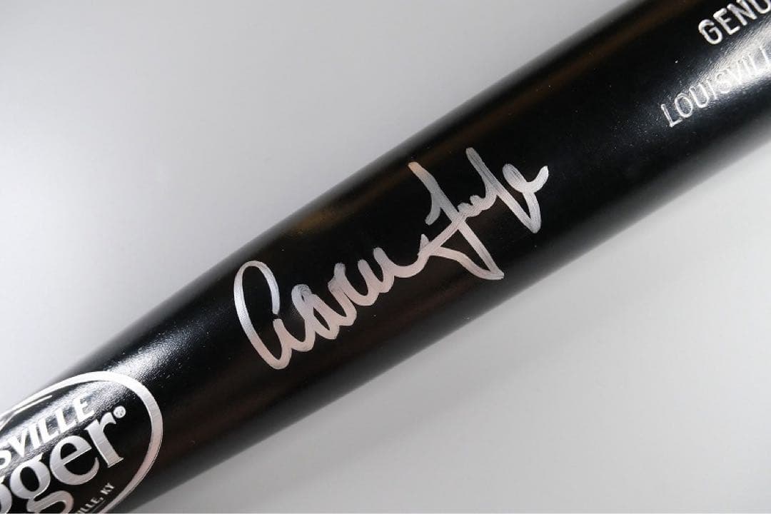 アーロン・ジャッジ 直筆サインフルサイズバット/大谷翔平・イチロー・山本由伸 アーロン・ジャッジ 直筆サインフルサイズバット/大谷翔平・イチロー