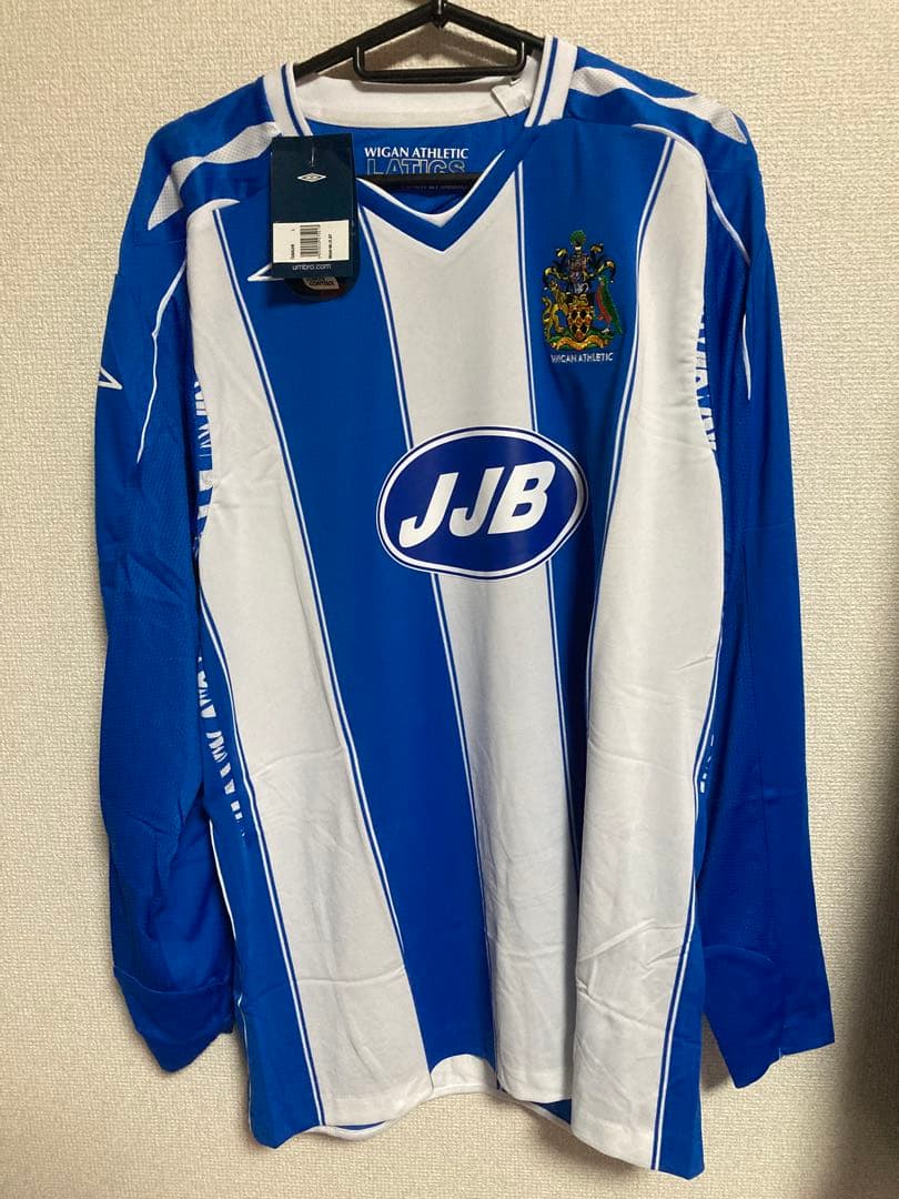 アンブロ　ウィガン　長袖ユニホーム　US Lサイズ 未使用品 中古・古着通販】UMBRO (アンブロ) ユニフォーム ホワイト サイズ:L 未