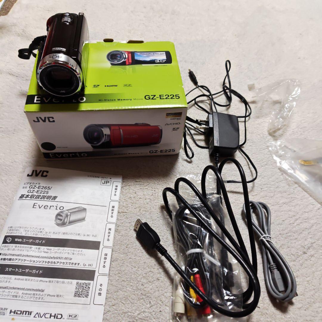 JVC Everio GZ-E225 ビデオカメラ 本体 - メルカリ