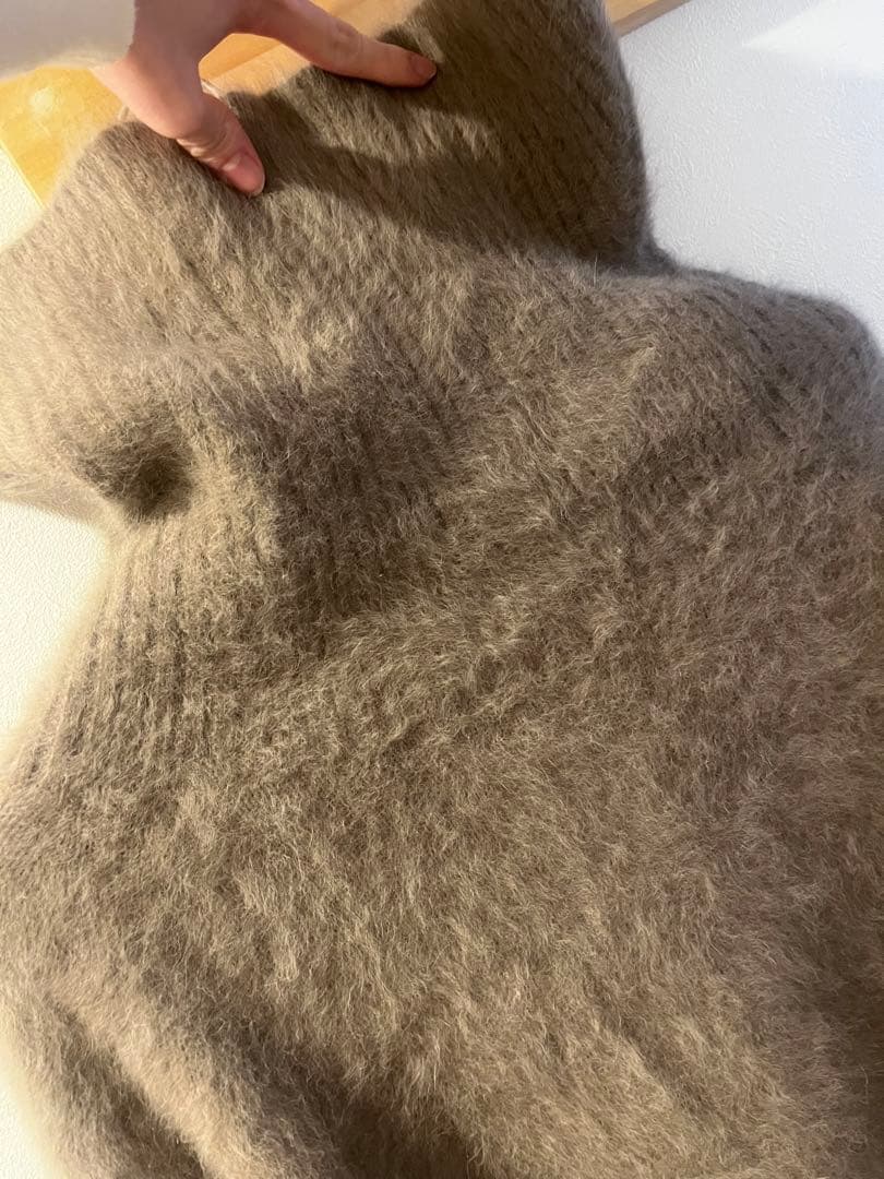 NOBLE × L'AUBE BLANC FOX/カシミヤオフショルダーニット - メルカリ