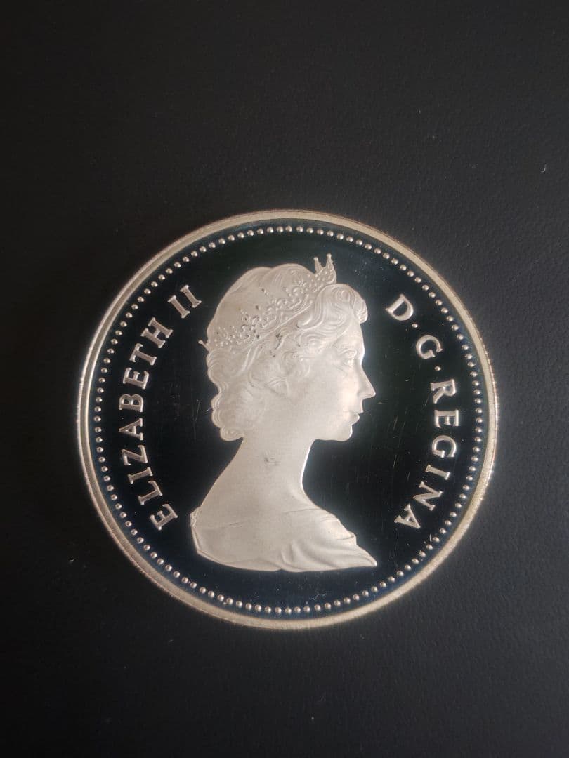 1984年　加 トロント150周年記念　1ドルプルーフ銀貨 カナダ 1984 1ドル プルーフ銀貨 トロント市150周年記念