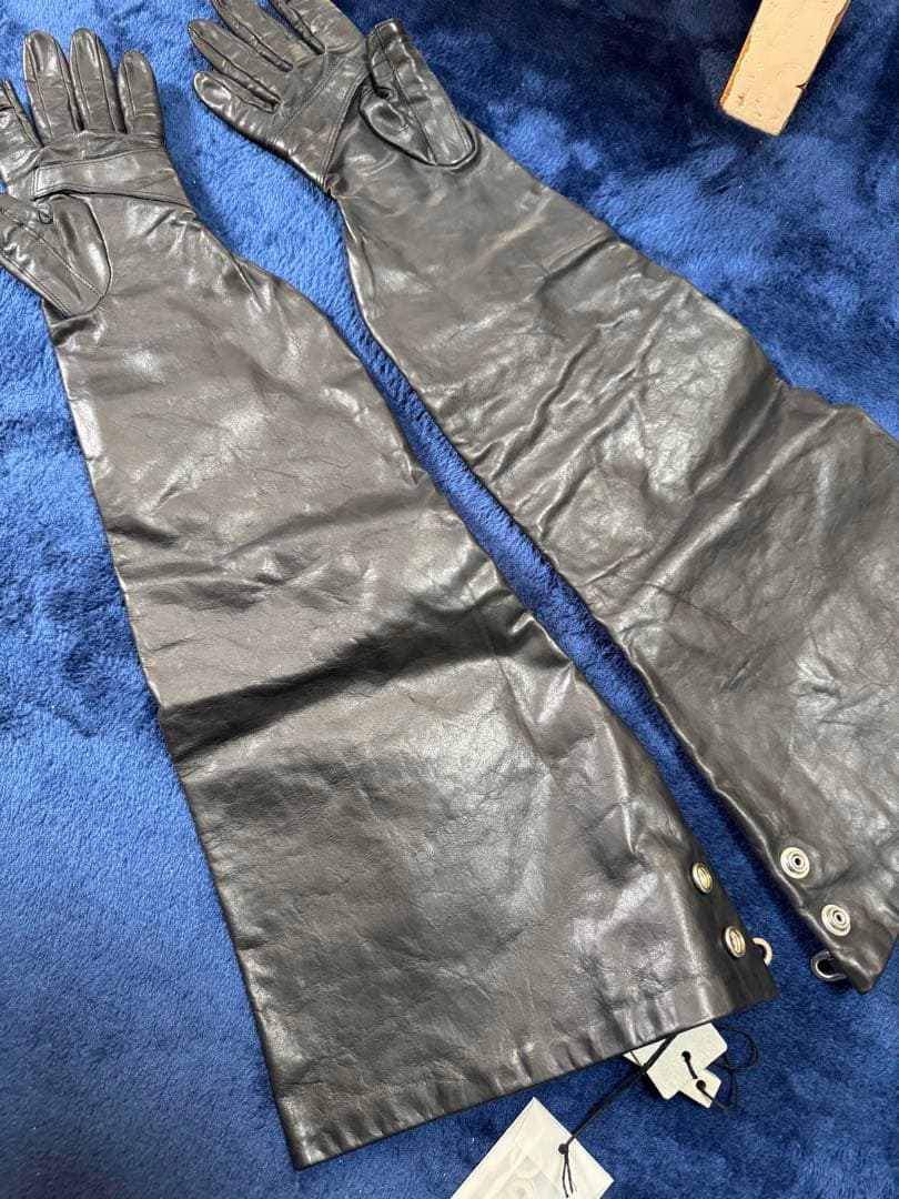 リックオウエンス 22AW STROBE レザーグローブ - メルカリ
