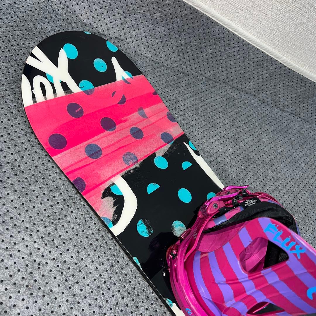 7-8回使用138cm RIDE RAPTURE×FLUX GU15 XSサイズ - メルカリ