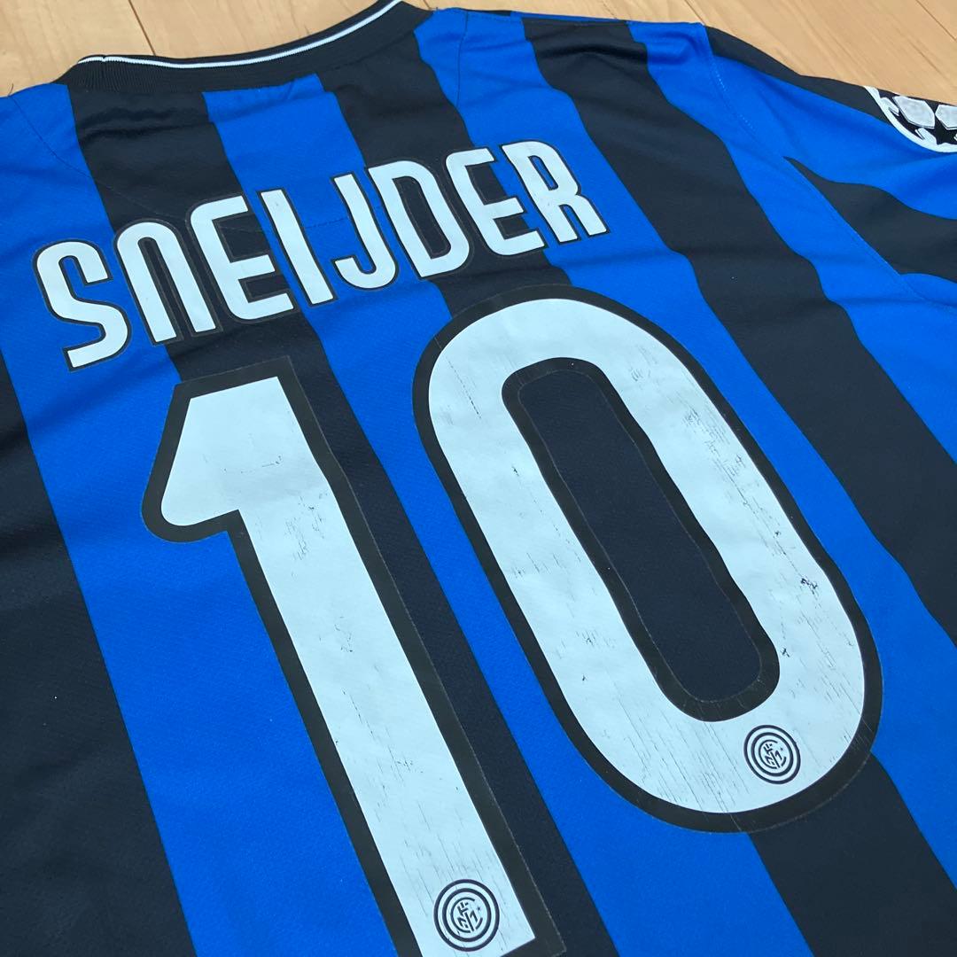 NIKE ナイキ インテル 09/10 ユニフォーム スナイデル 10 CL決勝