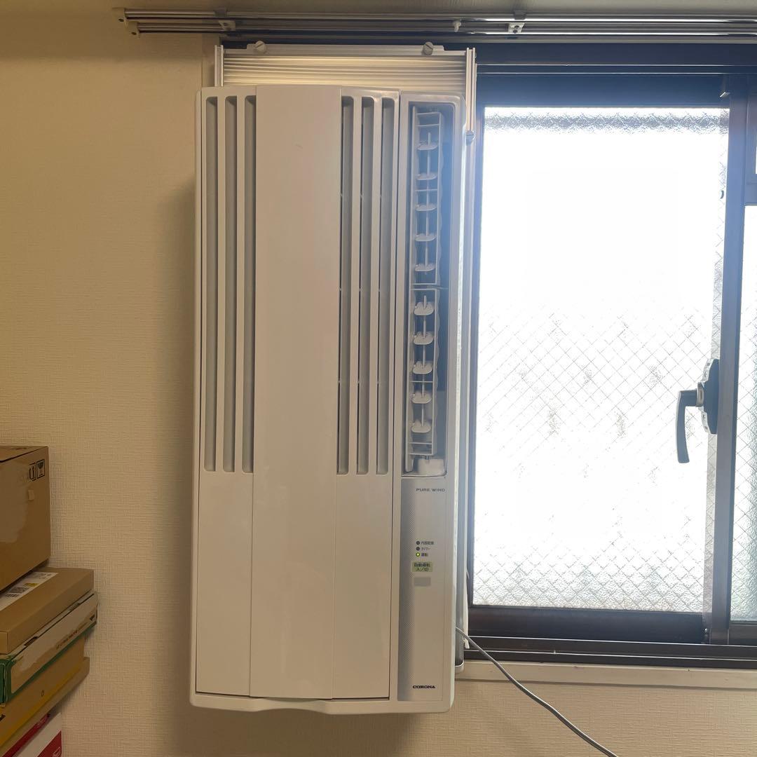⭐︎CORONA 窓用エアコン PURE WIND Amazon | コロナ(Corona) 【工事不要】 ウインドエアコン Relala 窓用