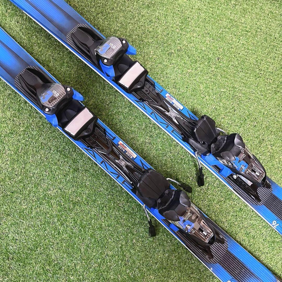 K2 AMP76 スキー板163cm 解放値3-10 ソール 258-360mm - メルカリ