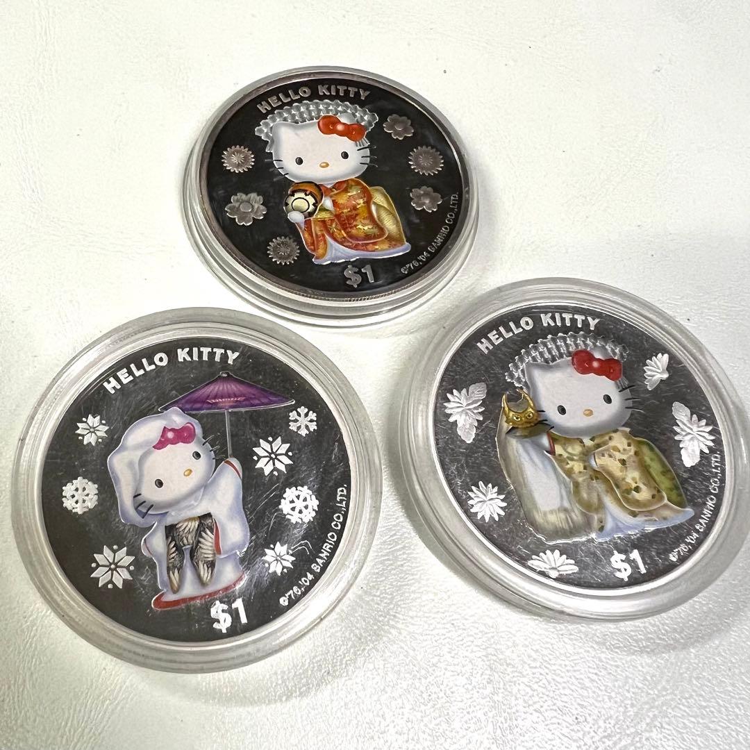 30周年記念ハローキティ『KABUKI』プルーフ1oz銀貨 3種セット - メルカリ