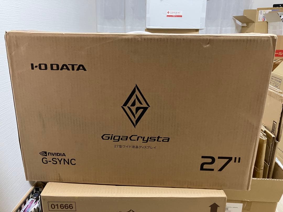 IODATA ゲーミングモニター 27インチ　リモコン付き　EX-GD271JD EX-GD271JD | 180Hz対応27型G-SYNC Compatible認定ゲーミングモニター