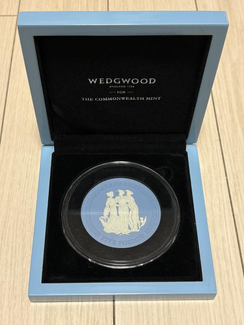 新品】ウエッジウッド スリーグレイセス 2018トリスタンダクーニャ 陶貨