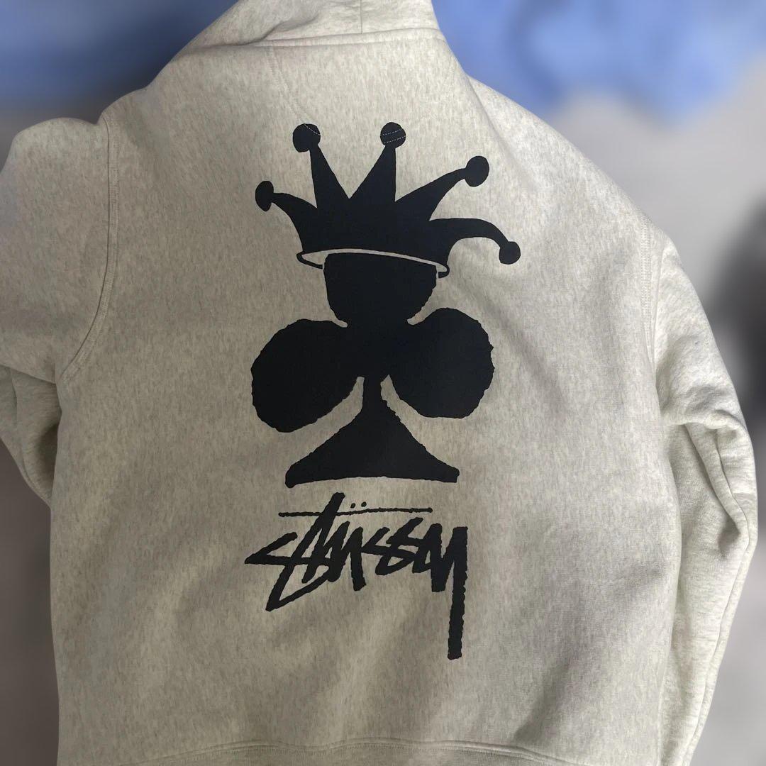 Stussy 22aw club crown zip hoodie Lサイズ - メルカリ