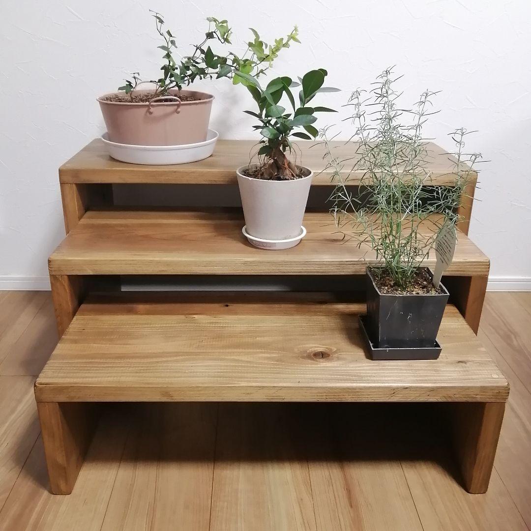 ハンドメイド コの字ラック 3つセット