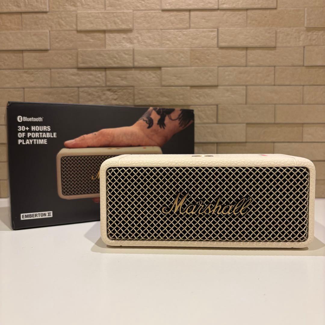 美品】Marshall EMBERTONⅡマーシャルエンバートン2国内正規品 - メルカリ