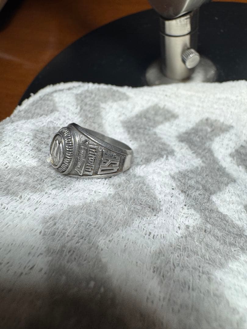 70s マクドナルド カレッジリング BALFOUR社 指輪 ヴィンテージ18号