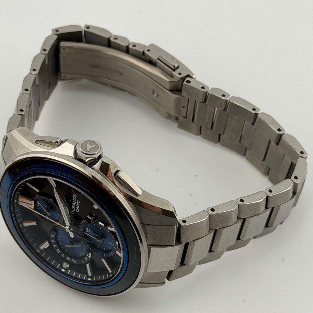 超希少】カシオ オシアナス 江戸切子 OCW-S4000D-1AJF ブルー - メルカリ