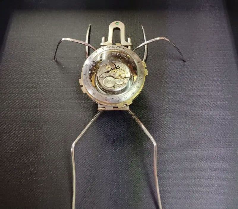 スチームパンク 懐中時計使用昆虫（額入り）G-01 - メルカリ