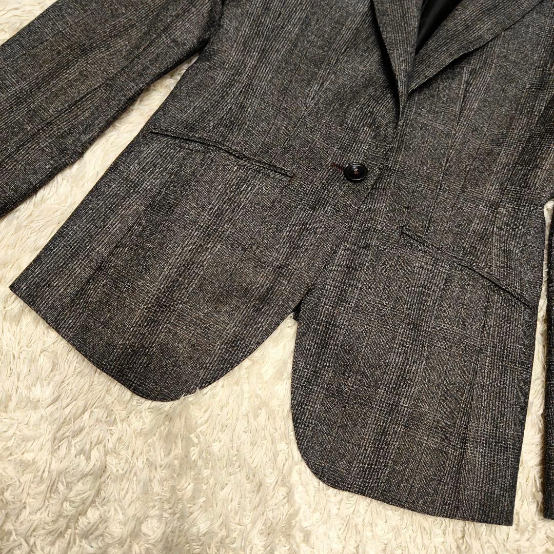 HILTON ヒルトン Marzotto パンツ スーツ セットアップ チェック