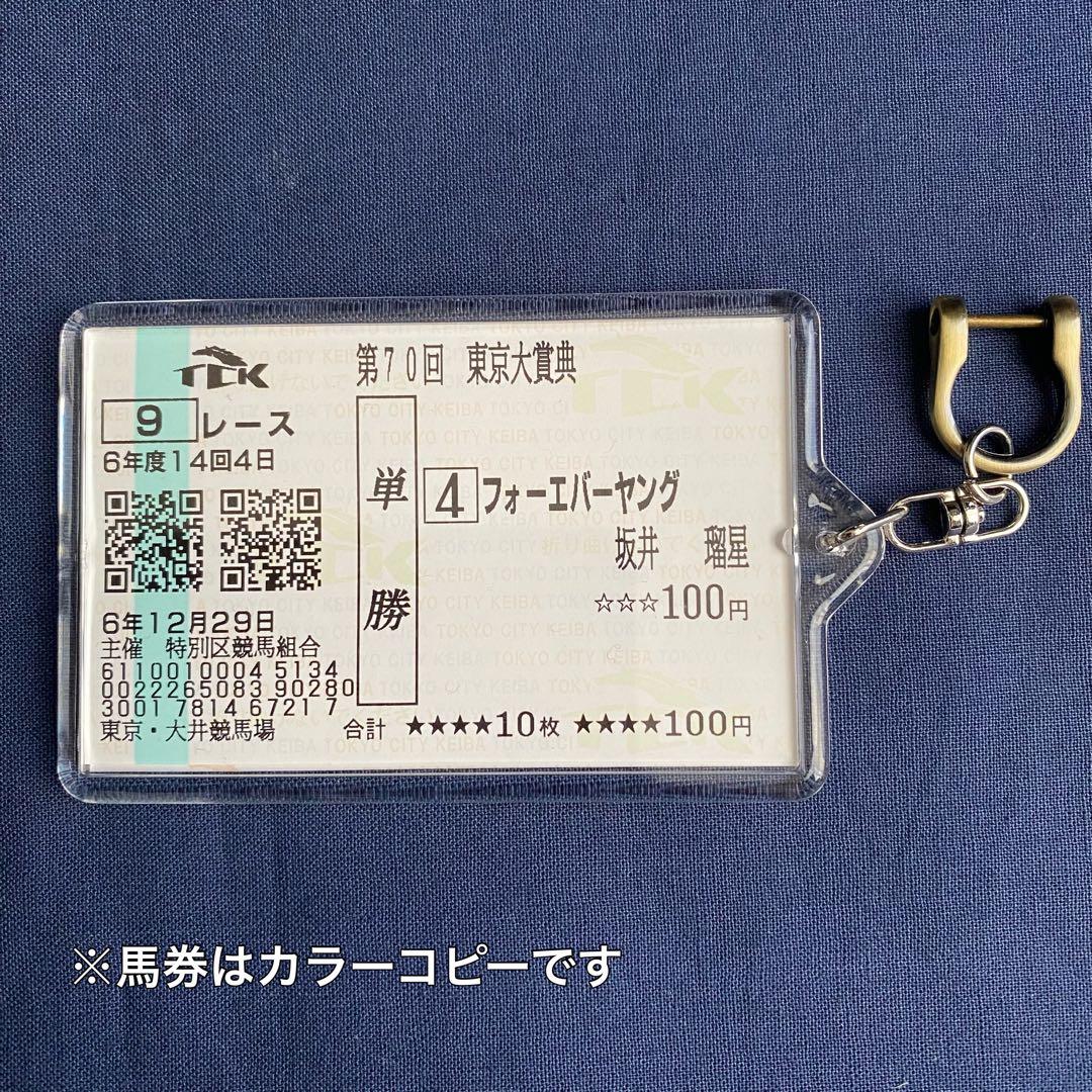 フォーエバーヤング 2024東京大賞典 応援馬券【カラーコピー】＋馬券