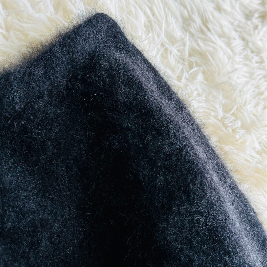 未使用級】ドゥーズィエムクラス ふわふわ シャギー ボートネック