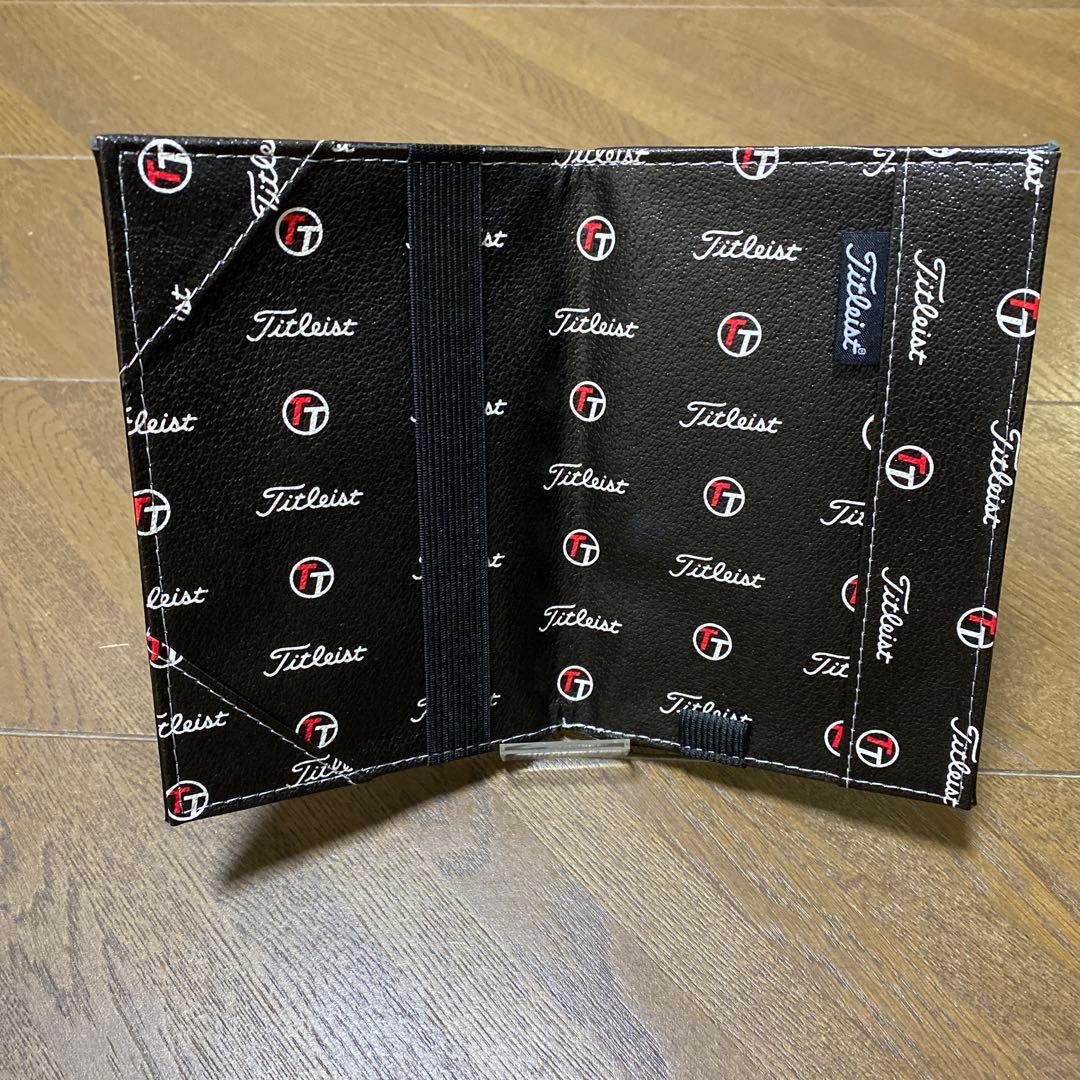 Titleist】タイトリスト スコアカードホルダー ヤーデージブックカバー