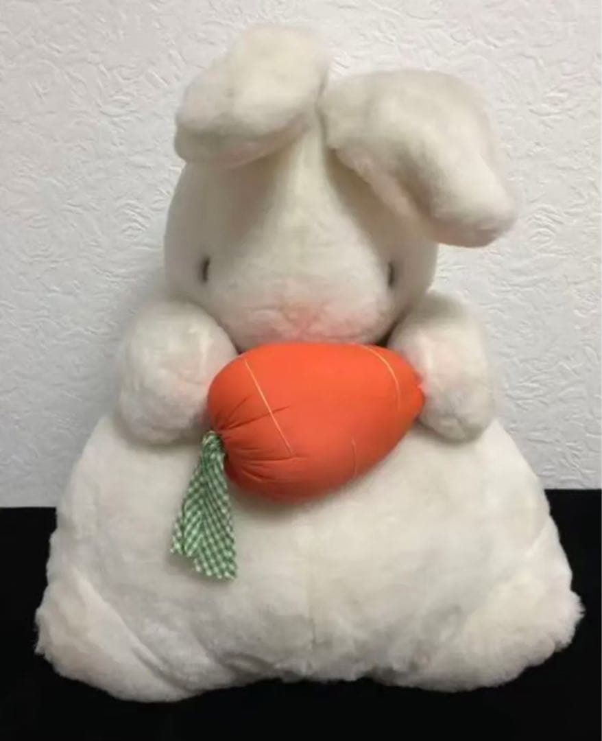 セキグチ　うさぎニンジンぬいぐるみSS・S・M・L・LL・特大セット昭和レトロ