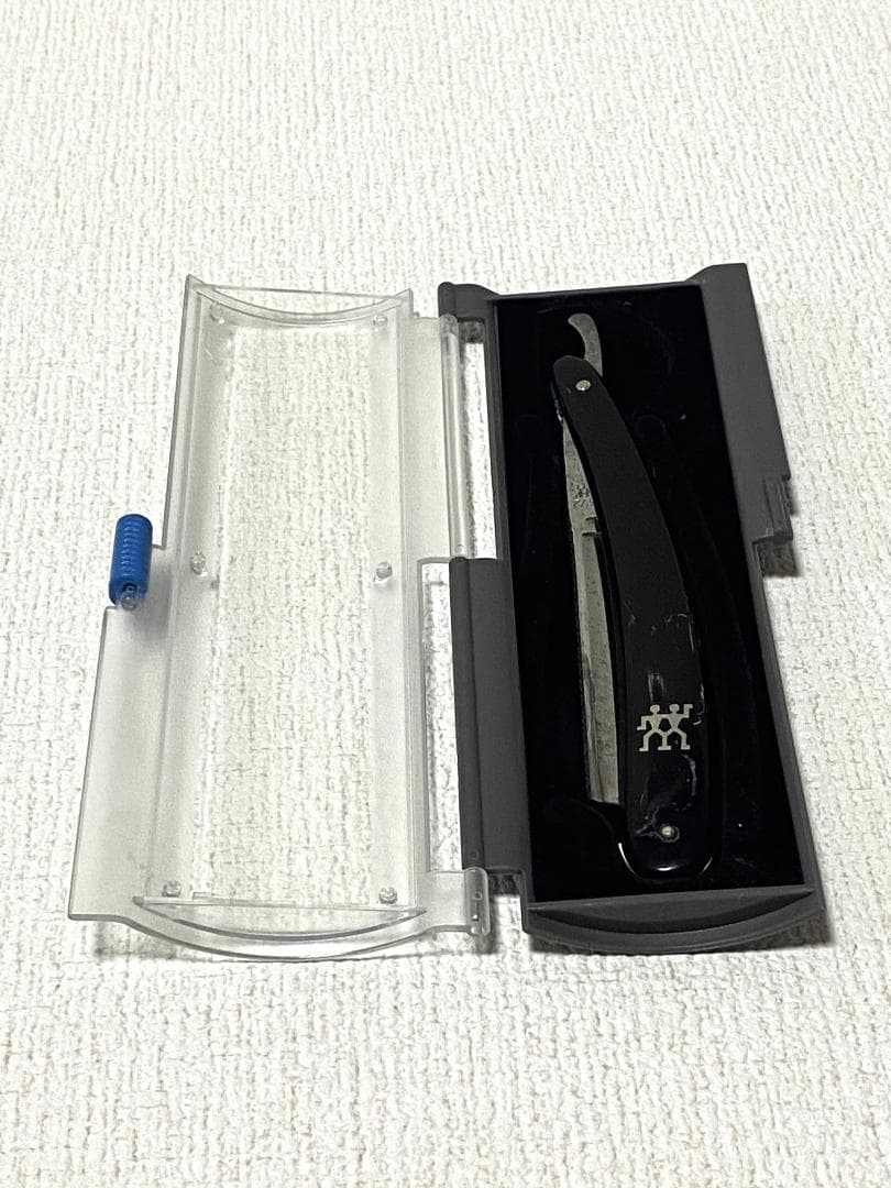 J.A.HENCKELS 剃刀 ケース付き ブラック ドイツ製