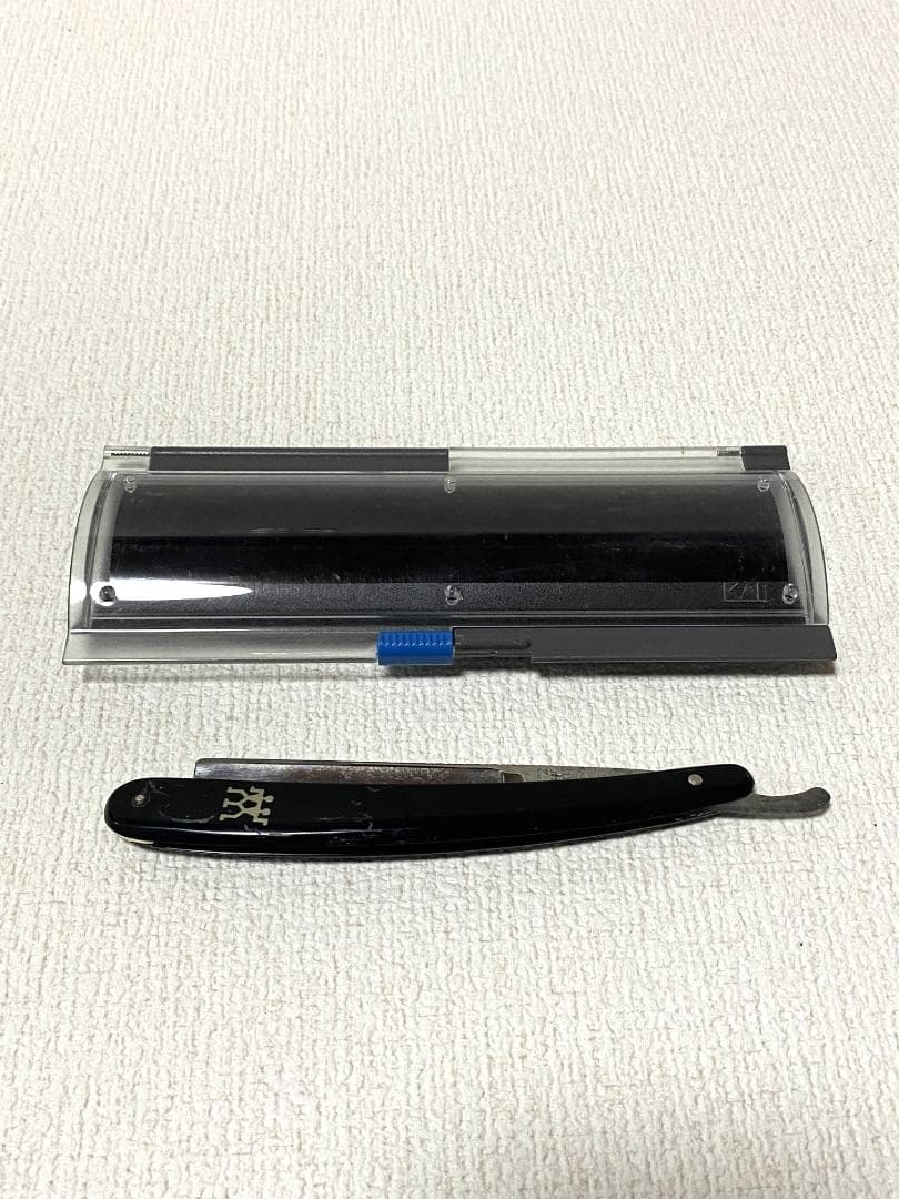 J.A.HENCKELS 剃刀 ケース付き ブラック ドイツ製