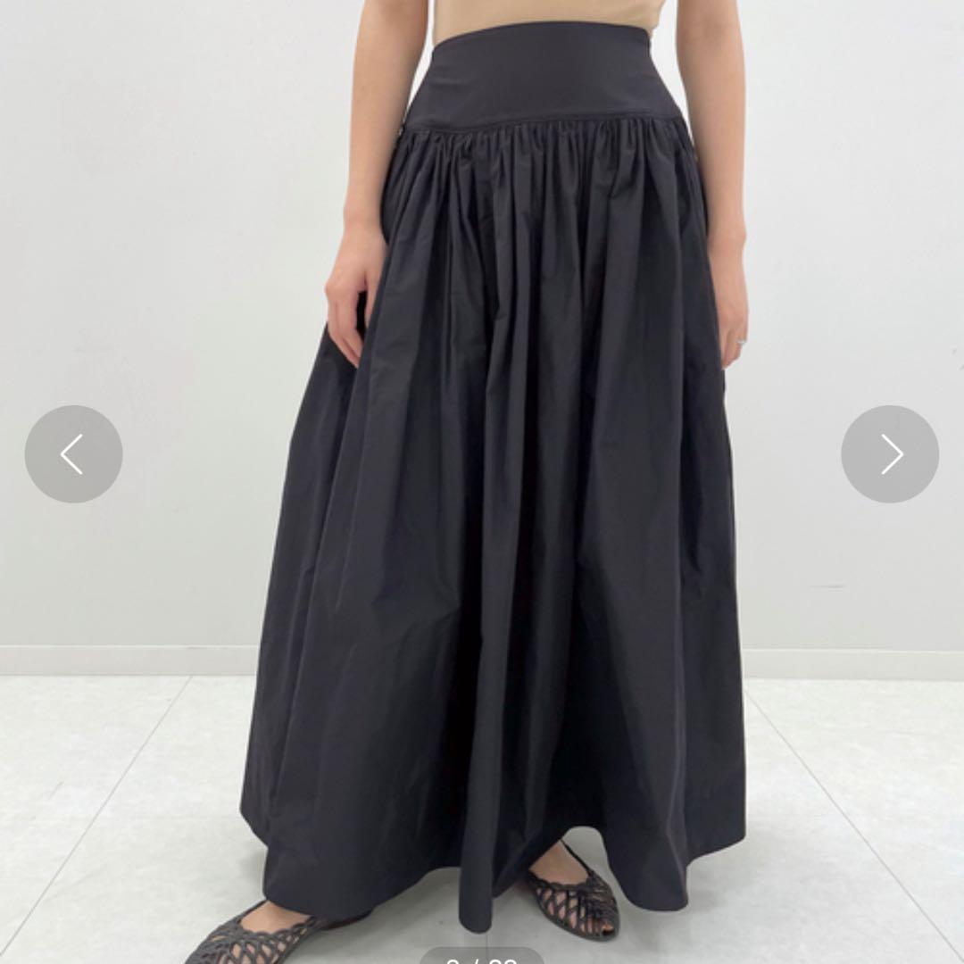 エディットフォールル　タフタギャザーマキシスカート Amazon.co.jp: [EDIT.FOR LULU] [エディット フォー ルル]タフタ