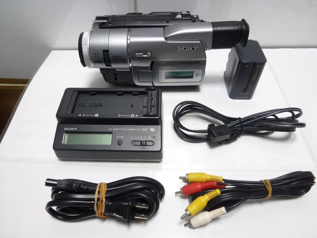 希少 動作品 SONY ソニービデオカメラ DCR-TRV735 8mmテープ - メルカリ
