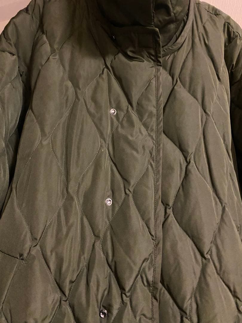 美品 お値引き】リムアーク 2typeテントライン ダウンコート カーキ
