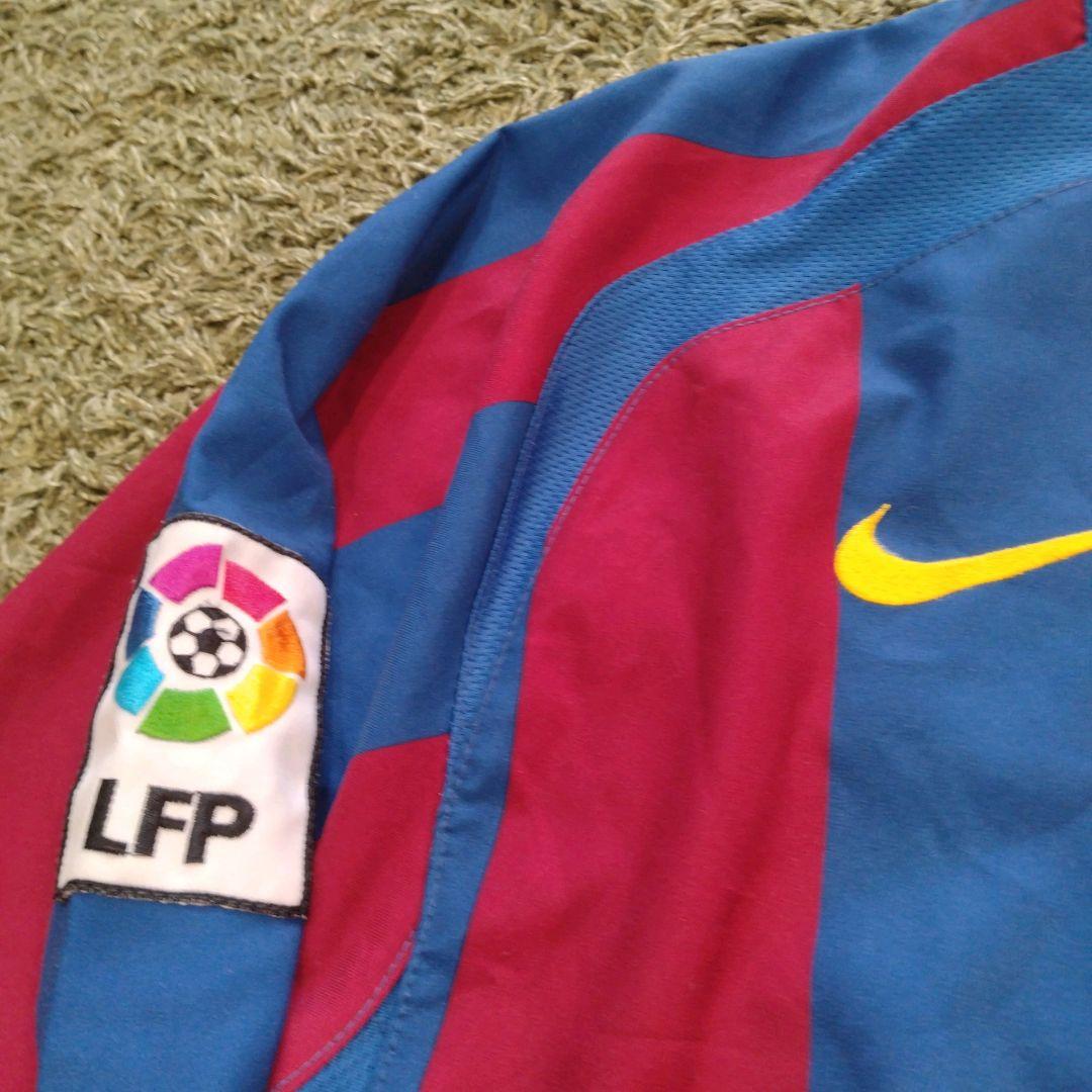 希少！ 05-06胸スポンサーなし NIKE FCバルセロナ ユニフォーム 長袖