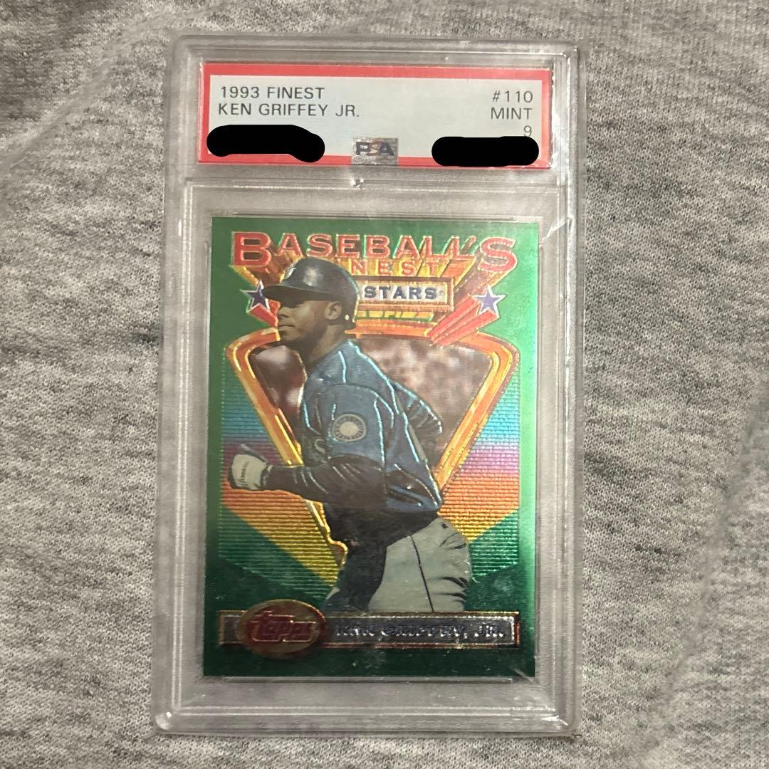 1993 Topps Finest Ken Griffey jr. PSA9 - メルカリ