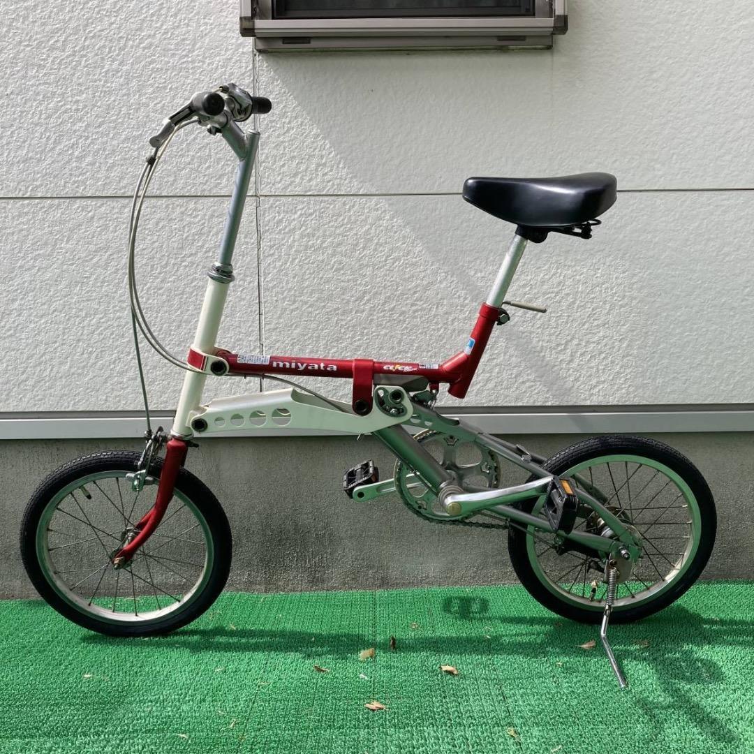 引取限定 MIYATA CLICK-FOLDING ACTION-1 3段変速 - メルカリ
