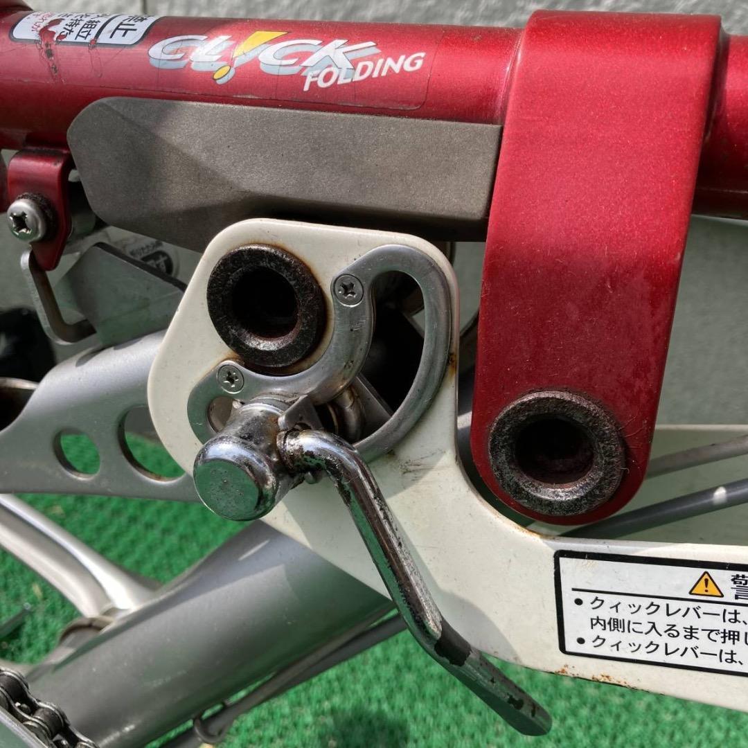 引取限定 MIYATA CLICK-FOLDING ACTION-1 3段変速 - メルカリ