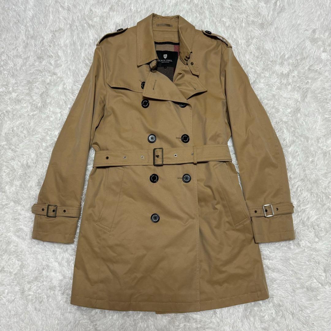美品✨ブラックレーベルクレストブリッジ トレンチコート ライナー L