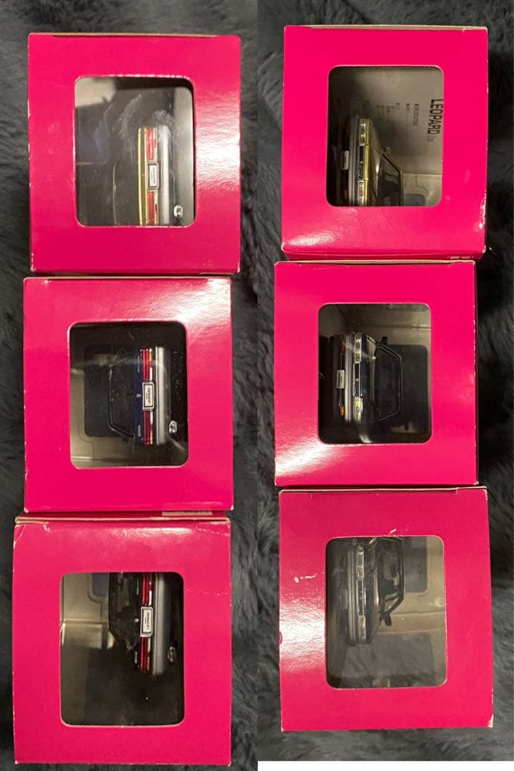 アオシマ　DISM 日産レパードF31 1986 3種セット