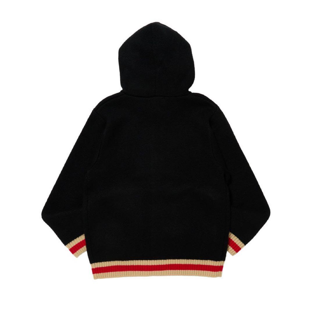 ミュージシャン HYSFORM KNIT BUTTON HOODIE