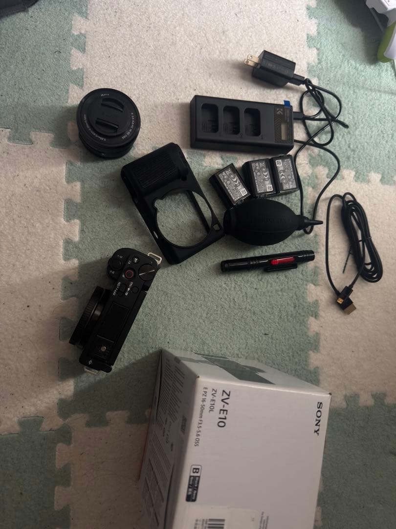 美品】Sony ZV-E10L レンズキット 黒 K&F Concept - メルカリ