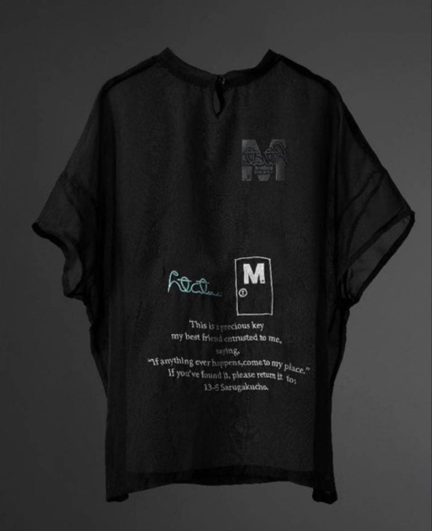 【新品】UVERworld TAKUYA∞の創り方 SHEER シャツ 黒 L