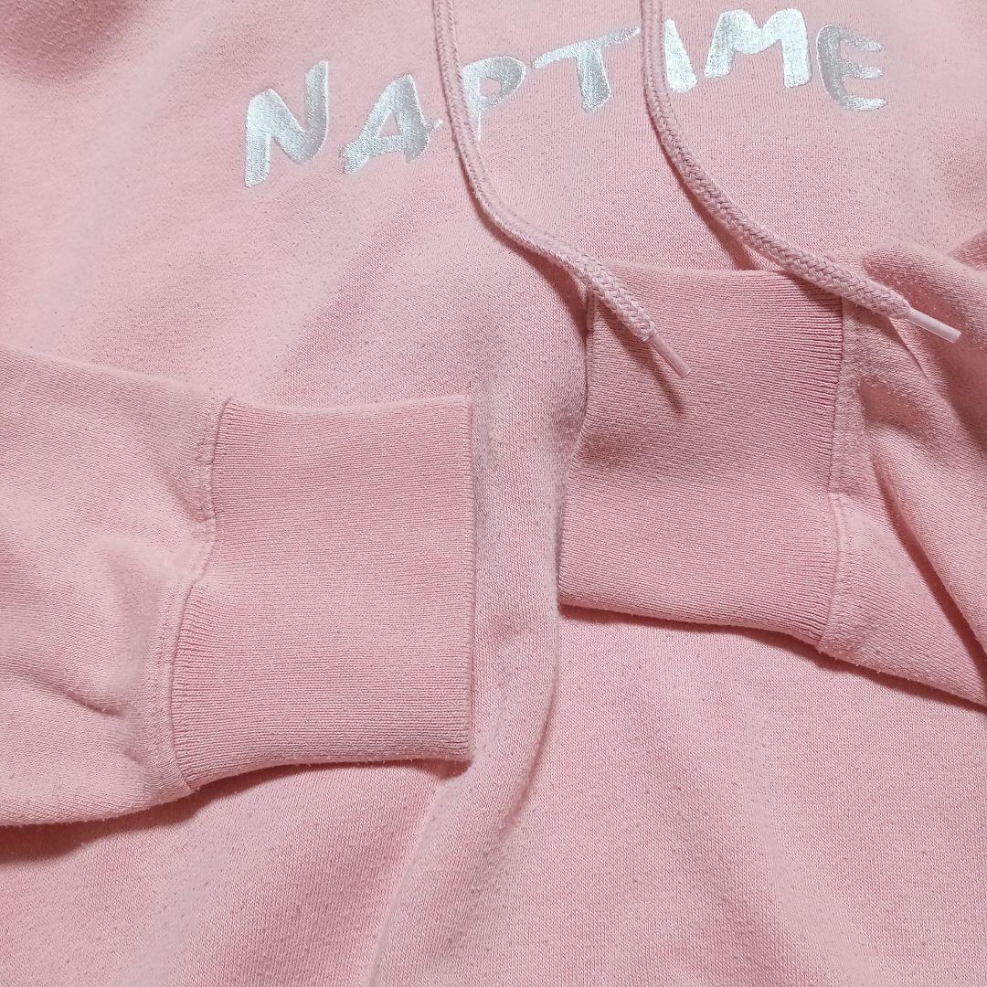 ナップタイム 　naptime. Nissy 西島隆弘　パーカー　ピンク