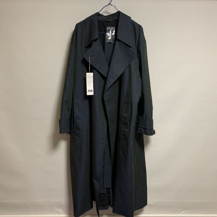UNIQLO U ユニクロU トレンチコート XXLサイズ ダークグレー - メルカリ