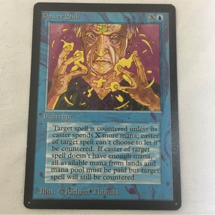 【希少・激レア】魔力消沈 β版 4枚