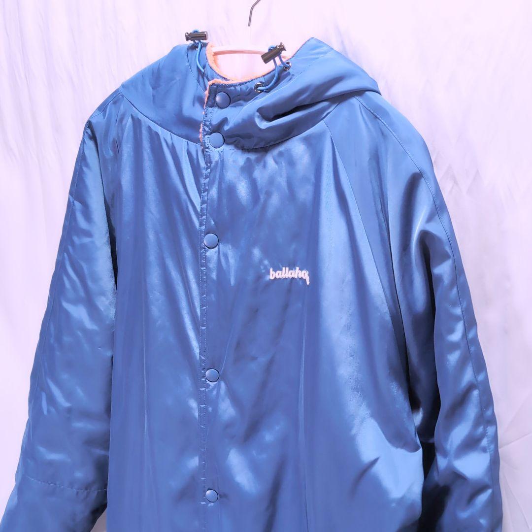 ballaholic×STARTER ベンチコート ブルー オレンジ M - メルカリ