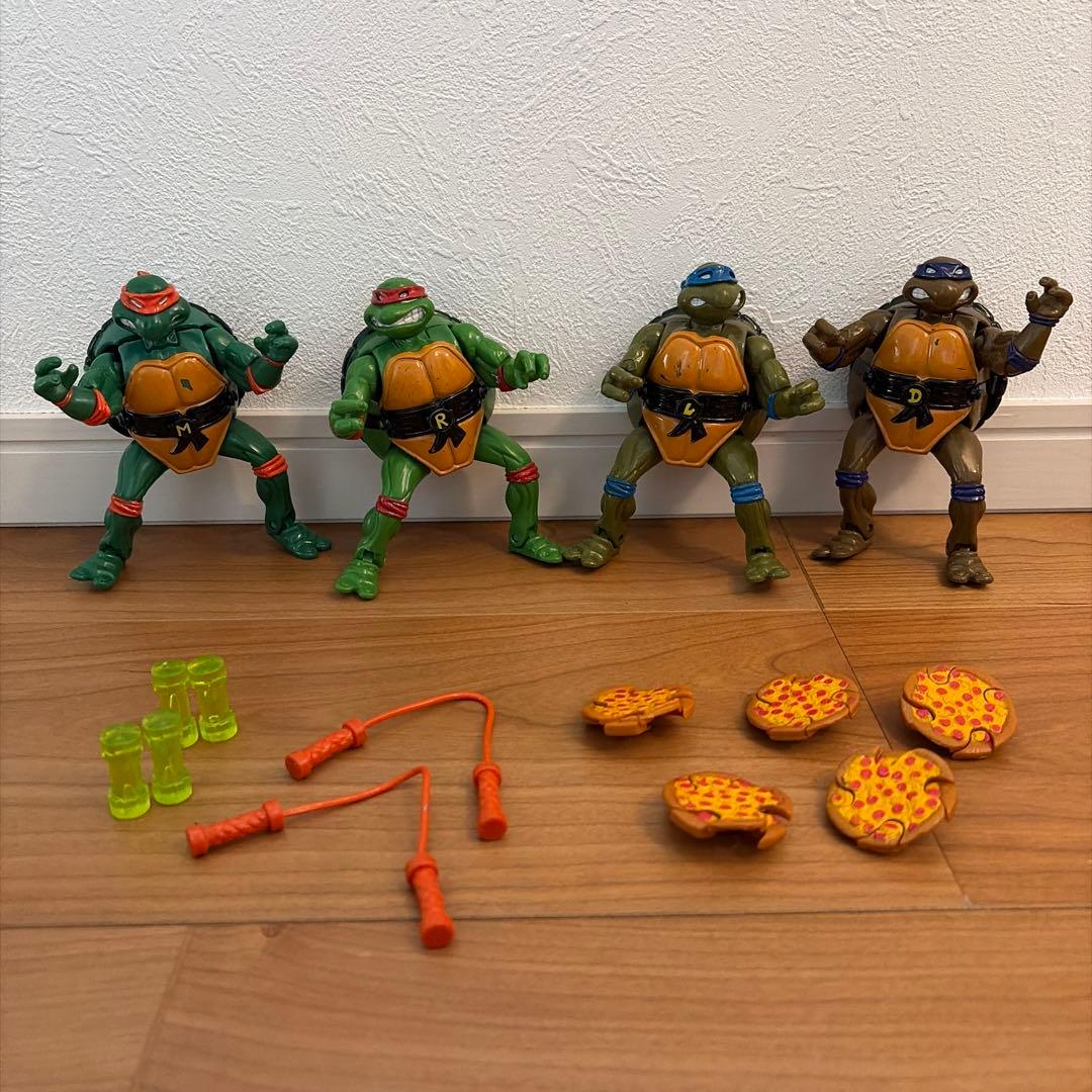 ミュータント・タートルズ フィギュア　6体セット