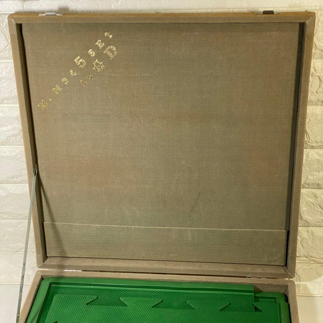 GD 藝夢堂〉高級麻雀 背裏黄 M.M345セット マット付き