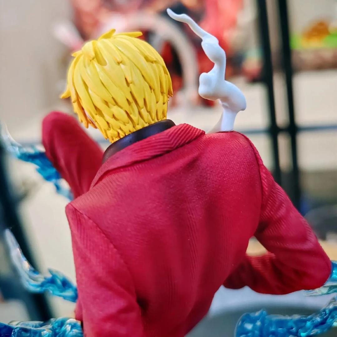 ワンピース 魔神風脚 サンジ ガレージキット フィギュア popサイズ