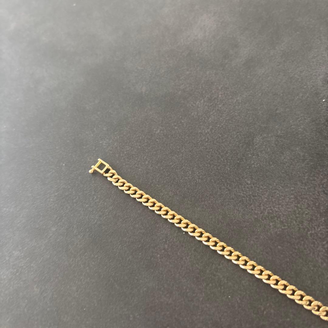 【新品】18金　k18 喜平ブレスレット2面　11.5g 18cm