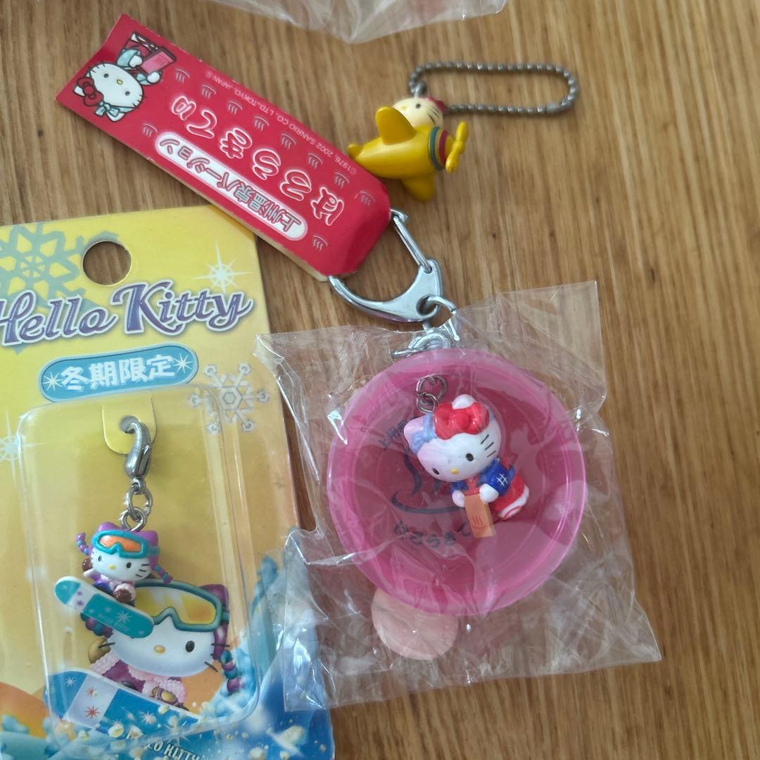ご当地ハローキティ ストラップ・キーホルダーセット