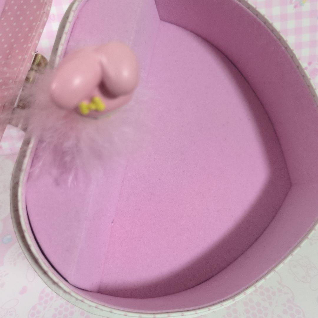 マイメロディピアノハートジュエリーBOX - メルカリ