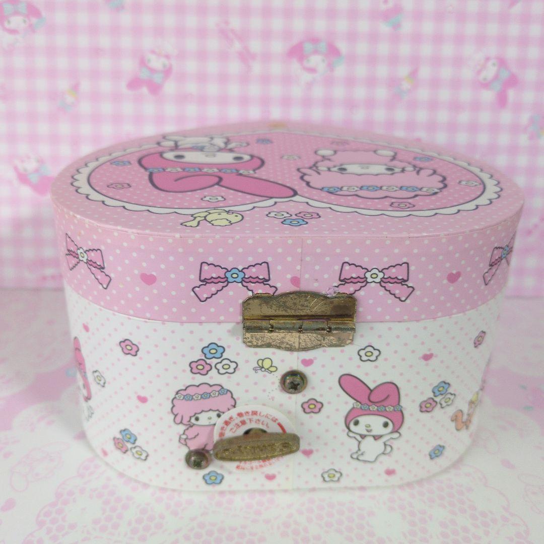 マイメロディピアノハートジュエリーBOX - メルカリ